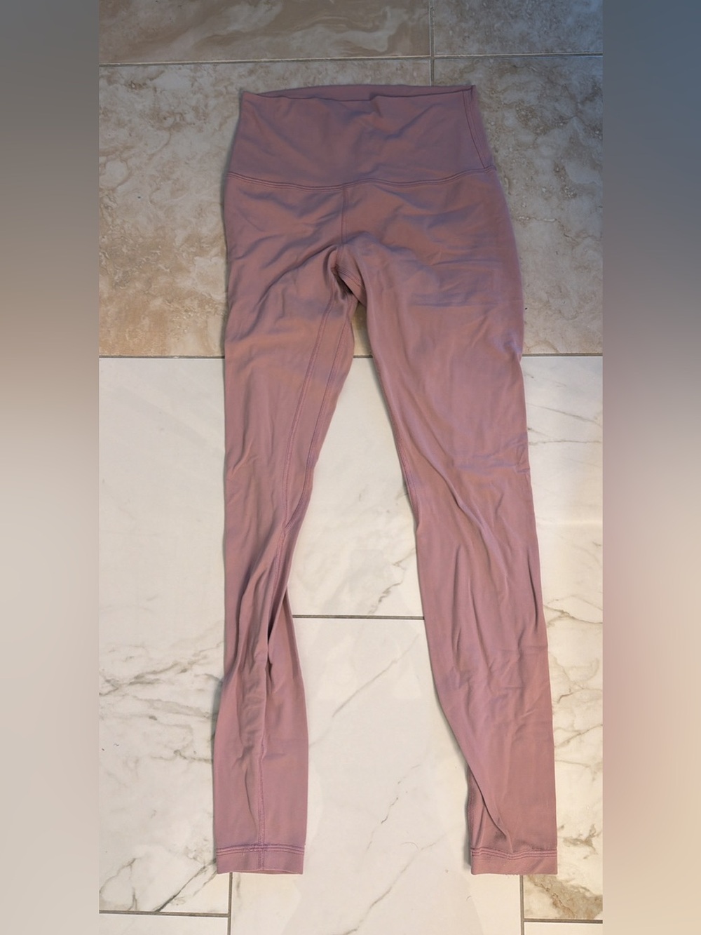 Lululemon align leggings smoky blush size 6